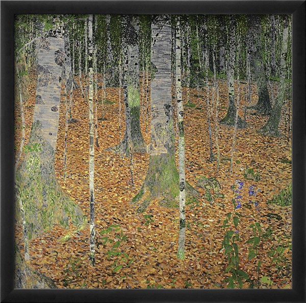 The Birch Wood - Gustav Klimt Paintings